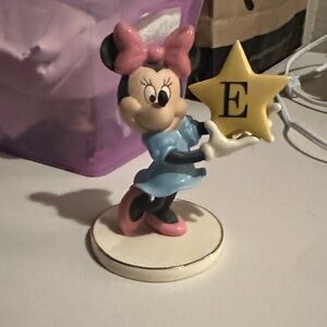 Disney / LENOX  Minnie Mouse Figurine - Pink, Blue, and Yellow